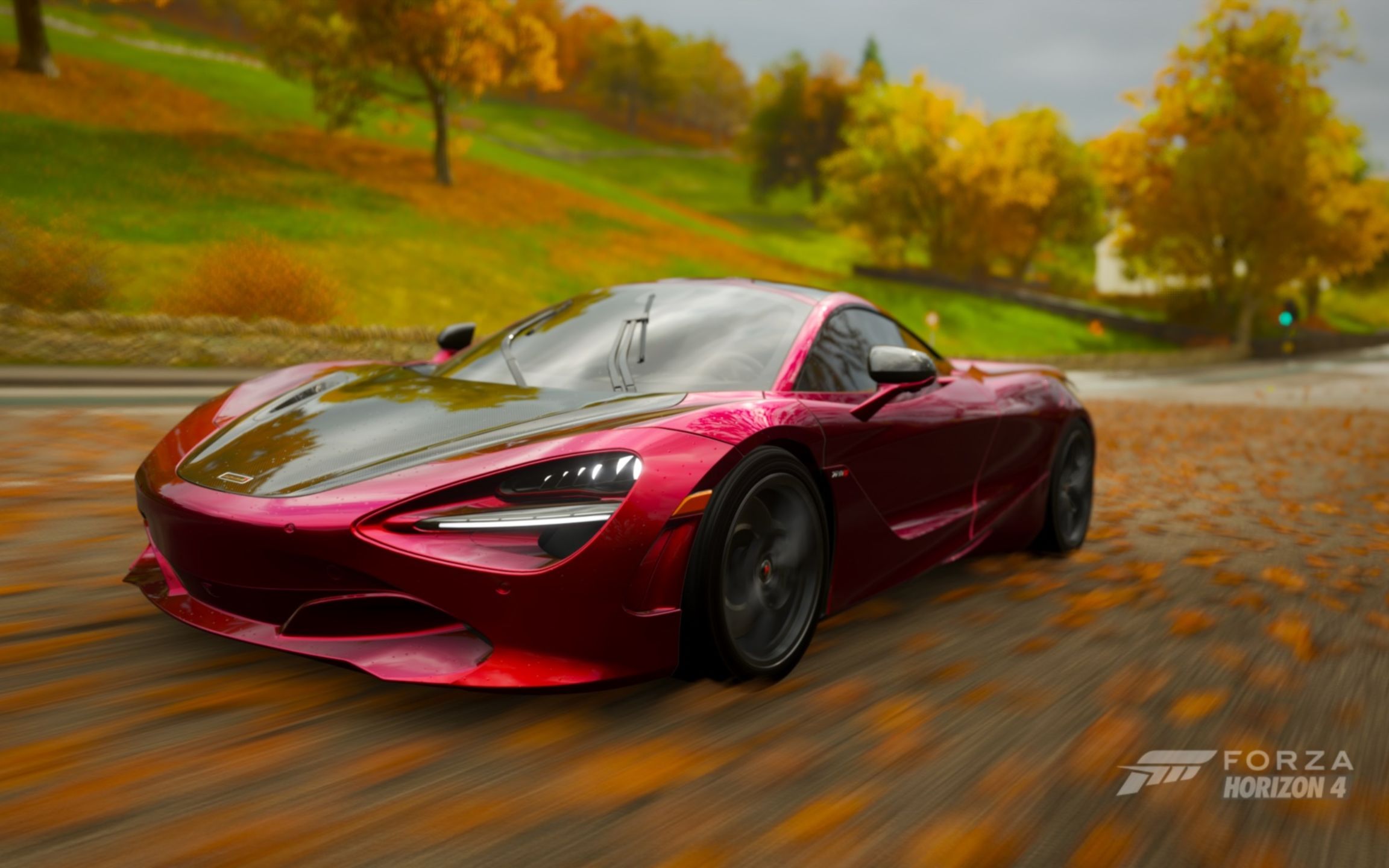 【极限竞速:地平线4】迈凯伦720s po剪辑_哔哩哔哩 (゜-゜)つロ 干杯