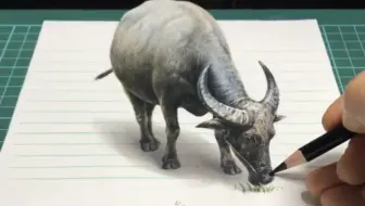 美术老师画3D画受到上千万网友的喜爱，真是高手在民间