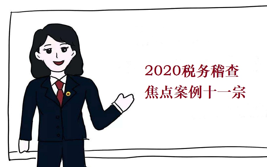 2020税务稽查焦点案例十一宗哔哩哔哩bilibili