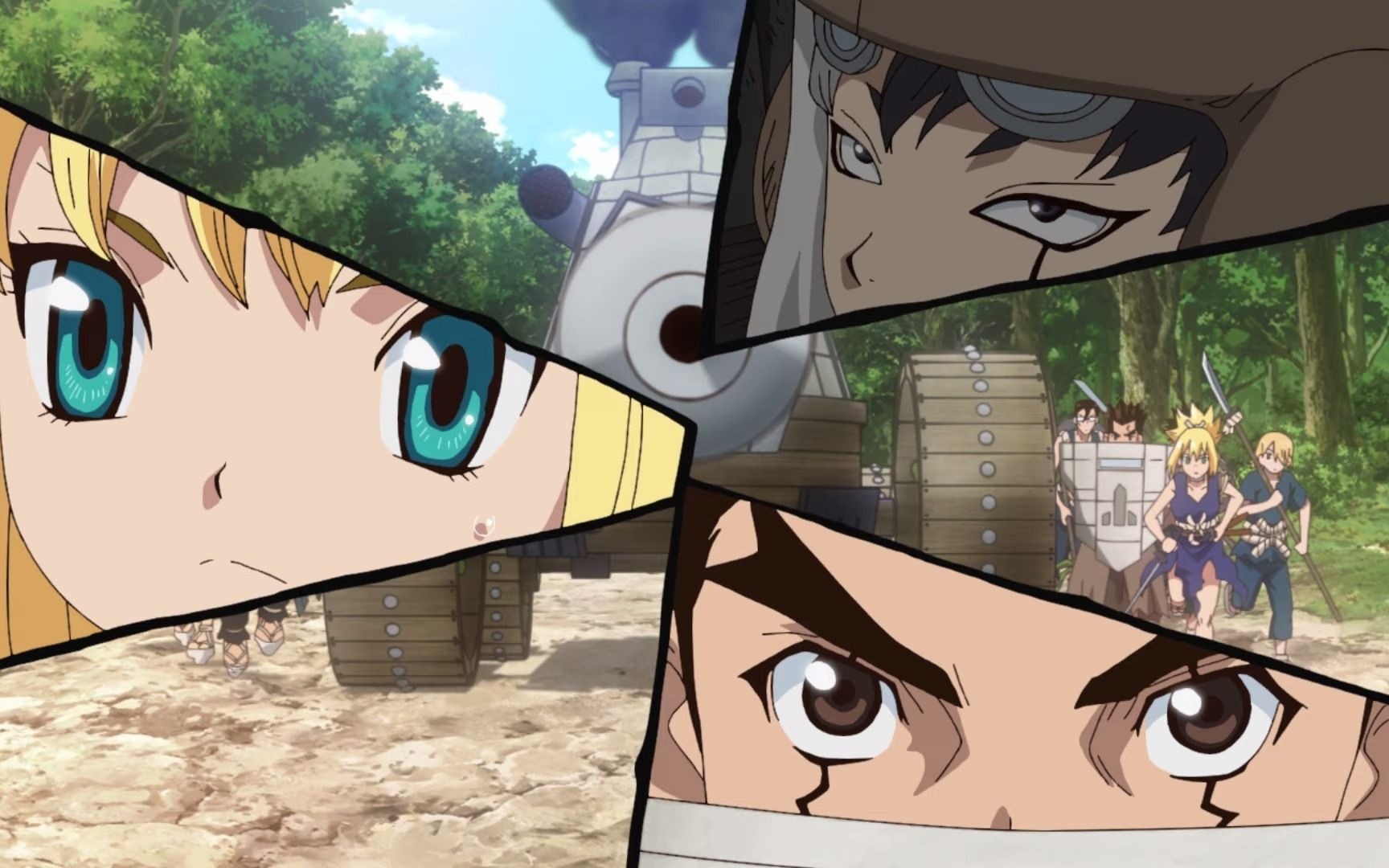 【1月】石纪元第二季 第8话"final battle" web限定予告动画_哔哩哔哩