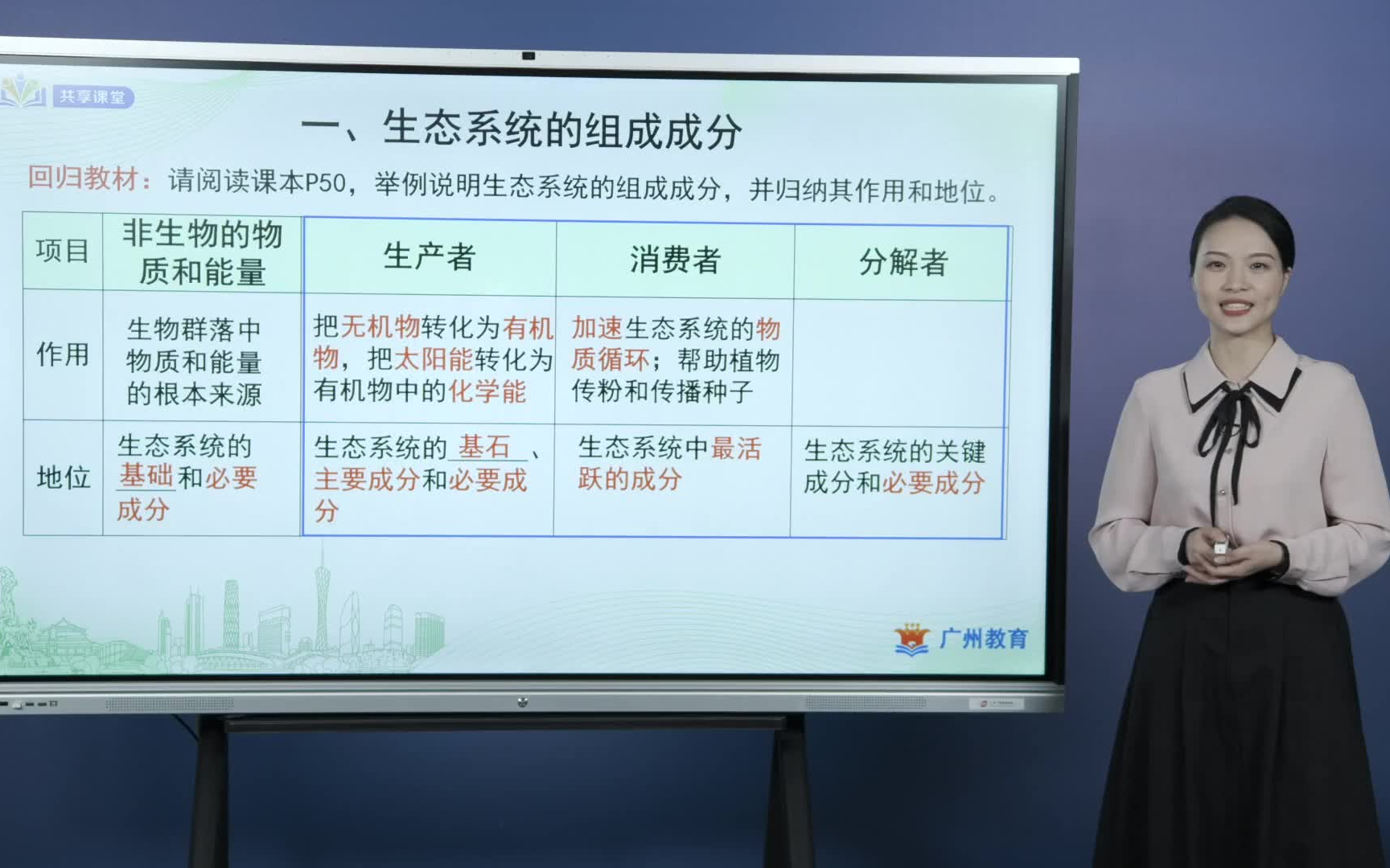 高三生物 上学期 选择性必修2 第3章 生态系统及其稳定性