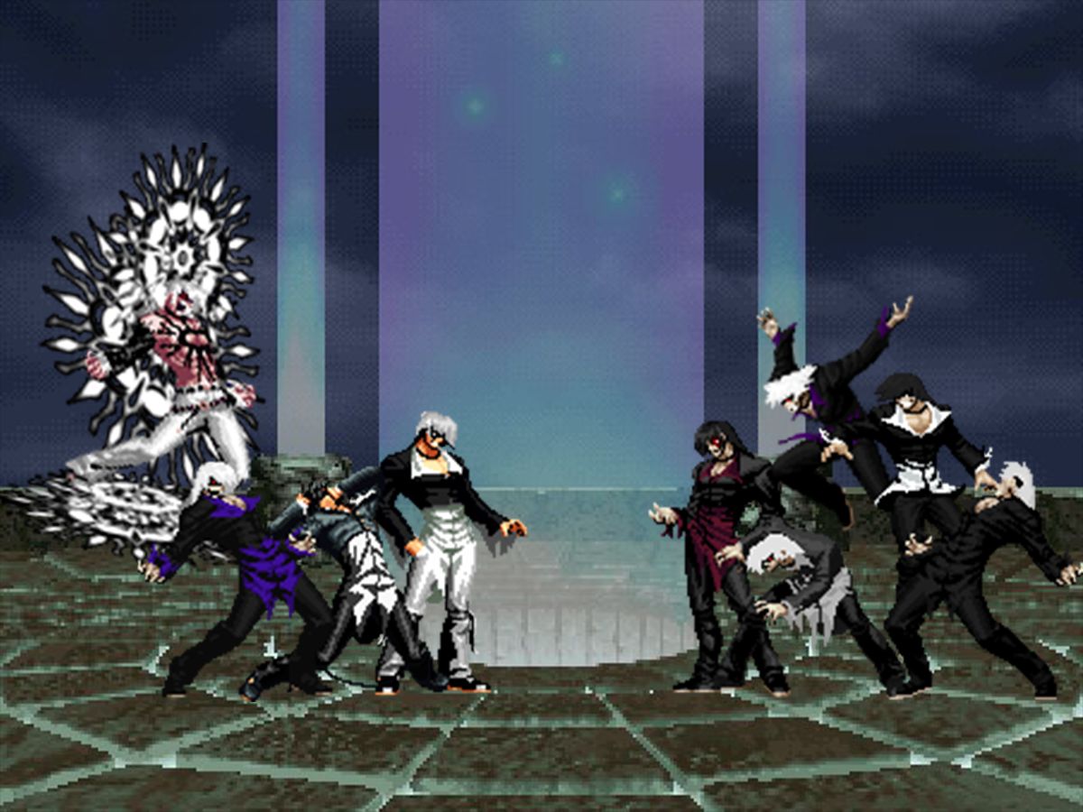 大蛇八神队 vs 极恶八神队