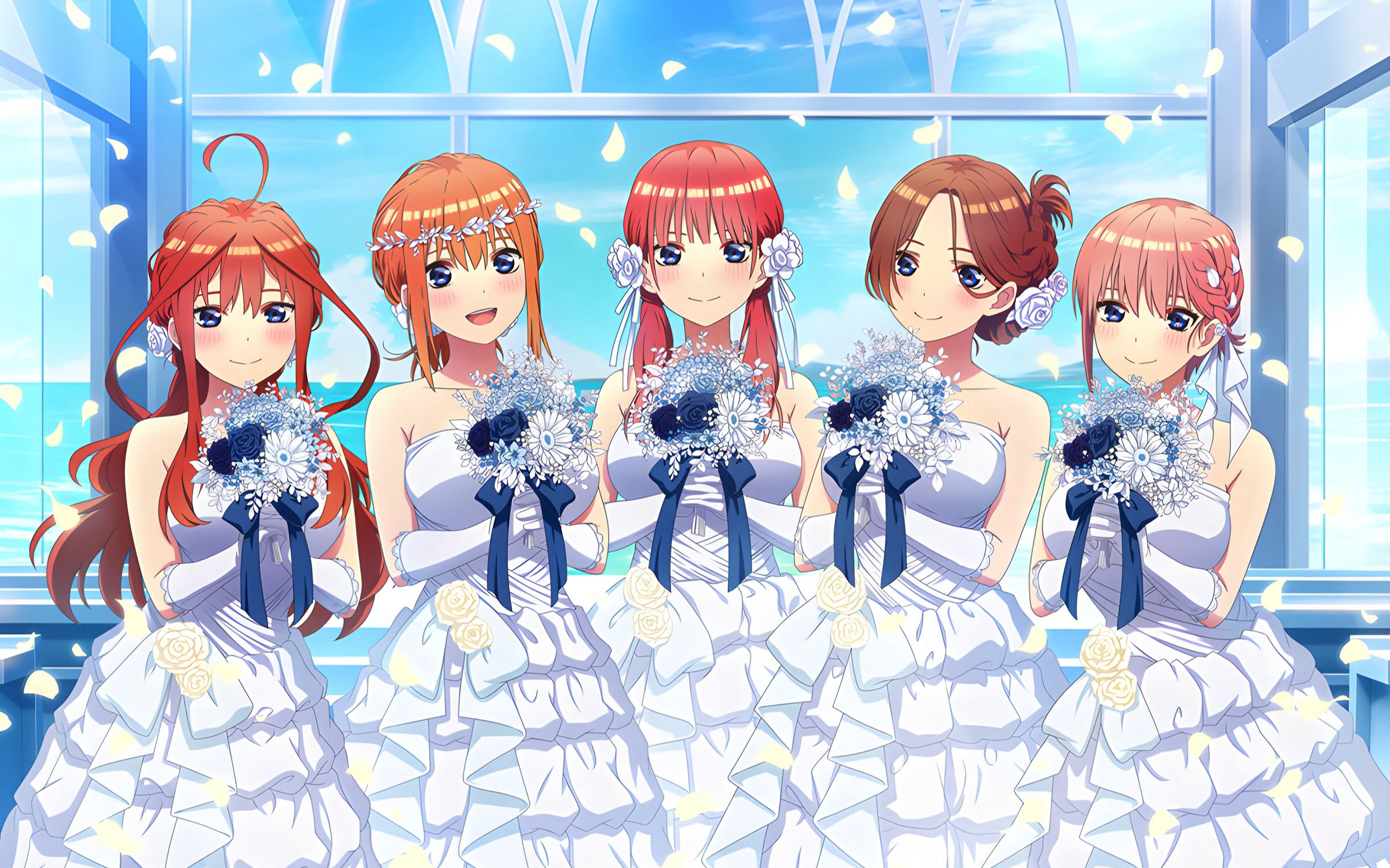 活动  【五等分的花嫁】剧场版特典色纸,反映角色人气?一花可能是最惨