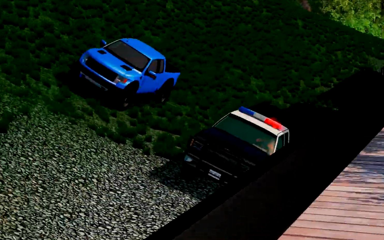 beamng电影 第二季第六集 小镇大劫案_剪辑