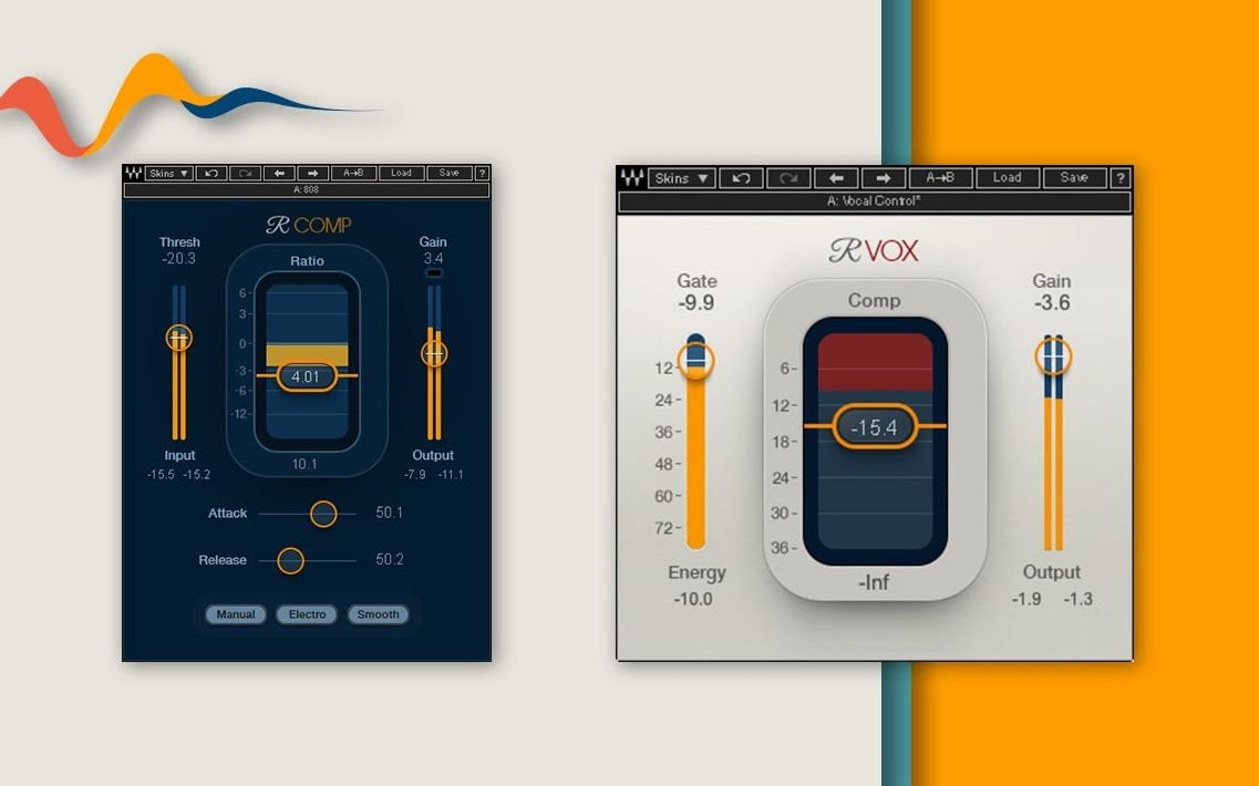 用Waves RVox和RComp处理人声压缩哔哩哔哩bilibili