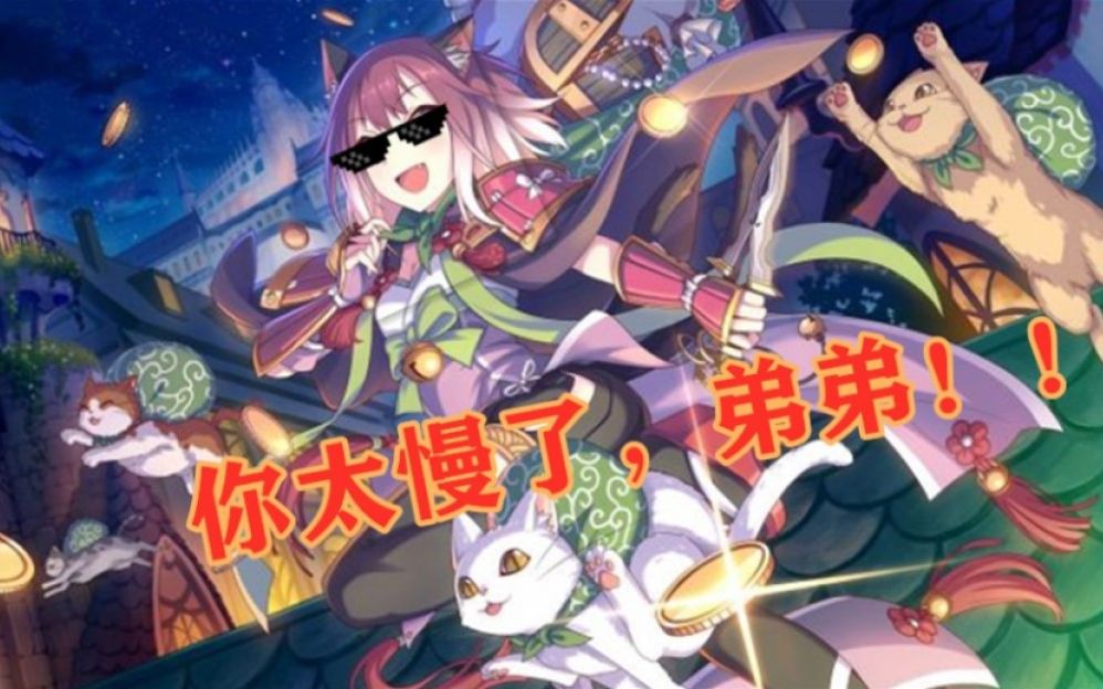 公主连结这猫剑就nm离谱