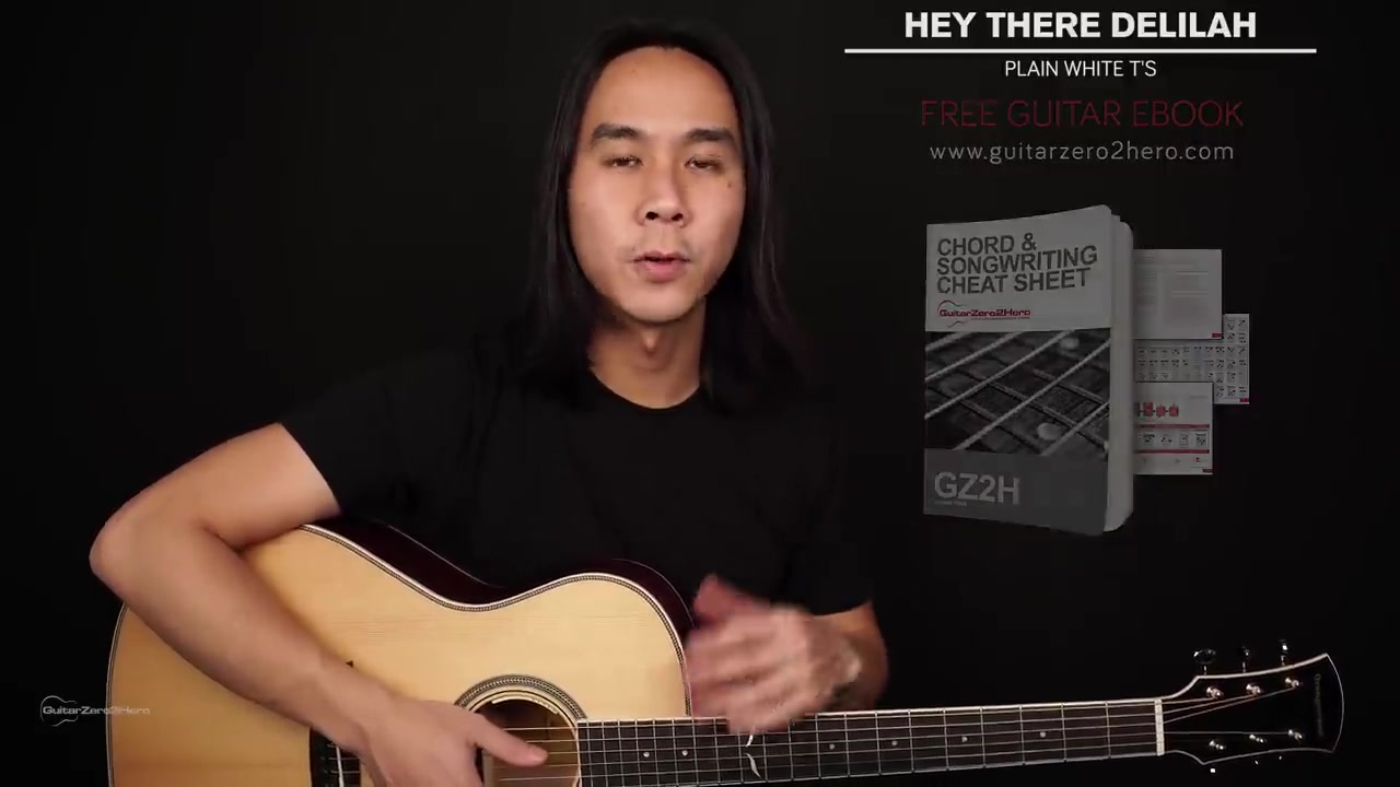 [图]Hey There Delilah Guitar 吉他教程