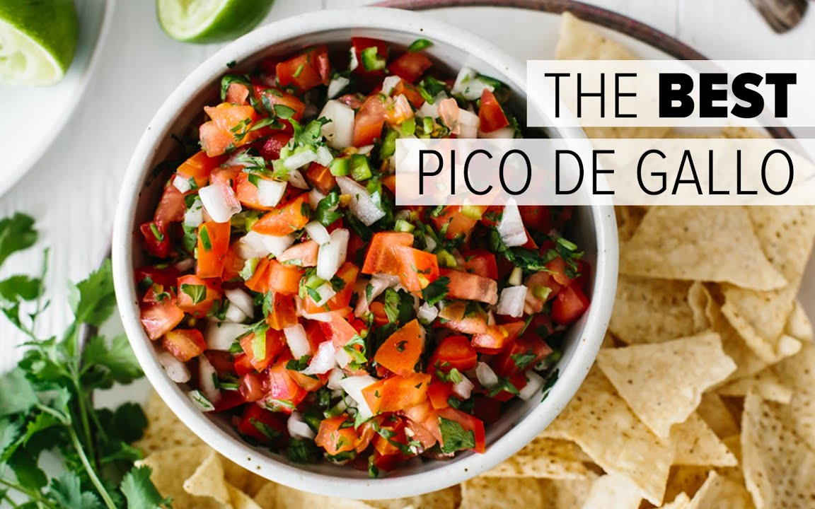 【downshiftology】如何制作地道的墨西哥调味料|pico de gallo