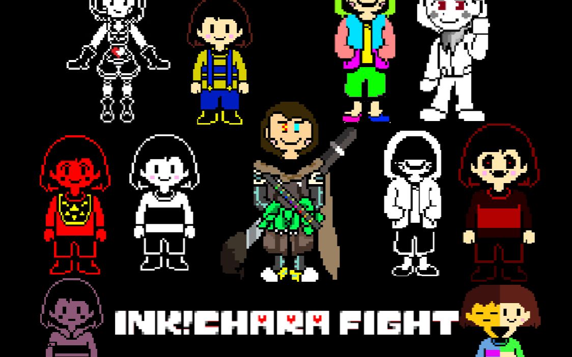 【ut同人佳作】ink!chara战斗![undertale au]