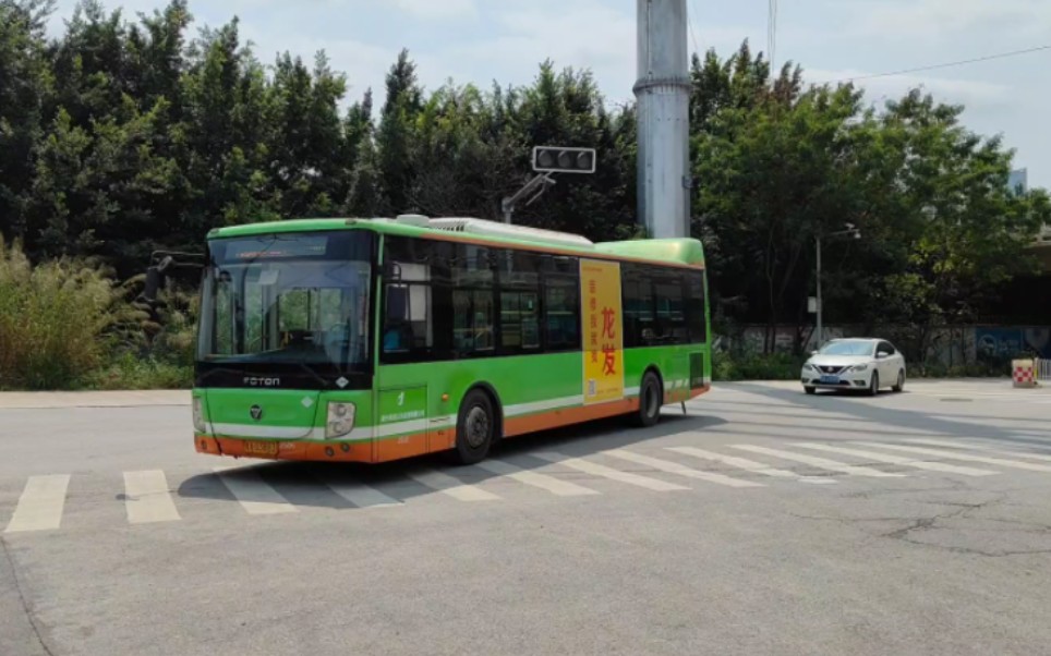 【目前仙葫经济开发区仅有的一条brt公交车线路】南宁邕城公交b127路