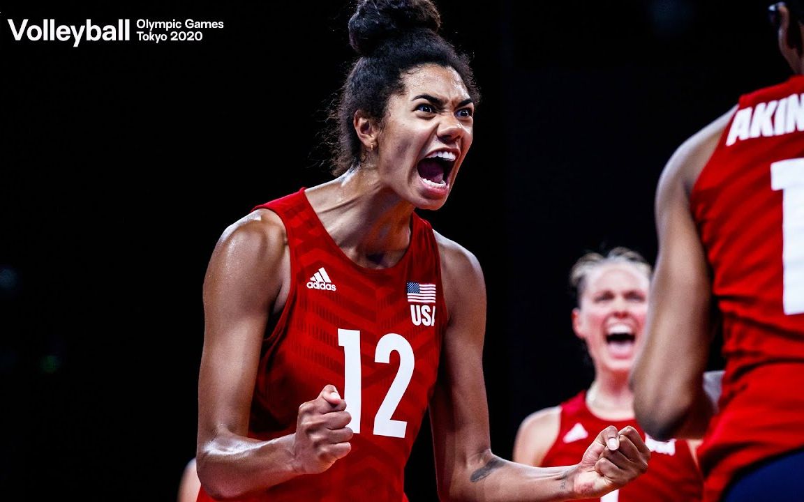 【天才女排新星第二弹】"完美接应"汤普森 | 东京奥运遗憾负伤