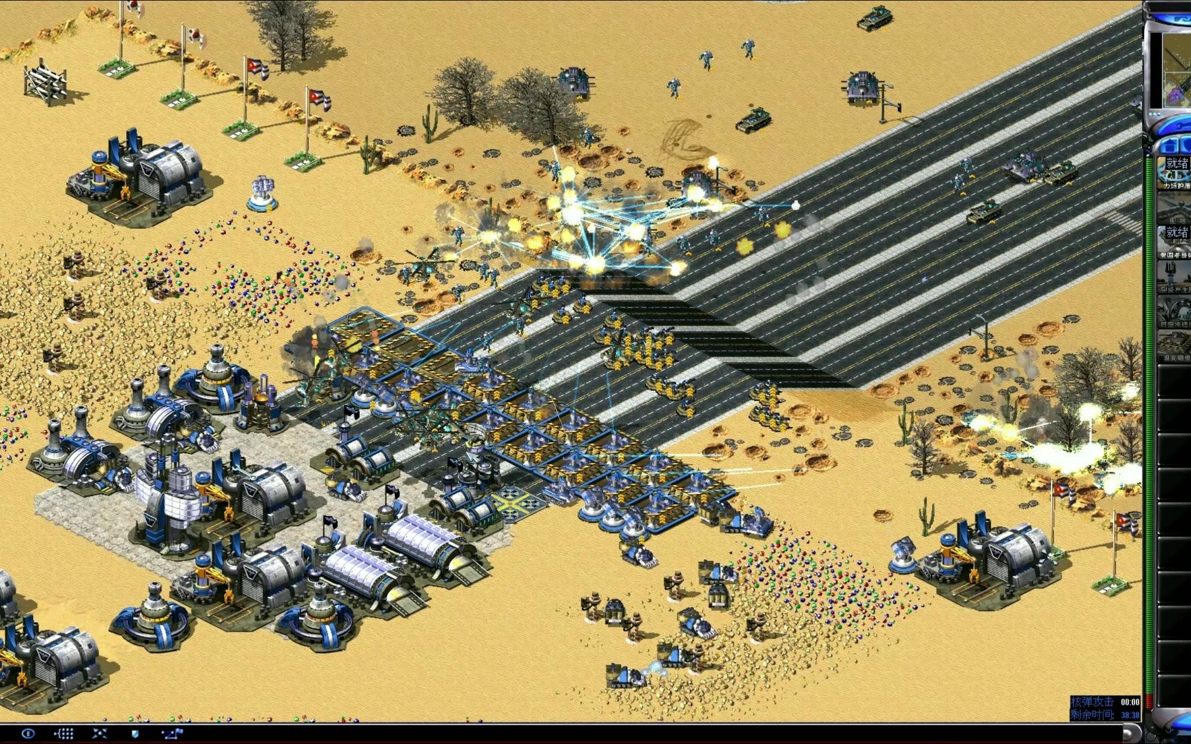 【红警防守图】单人防守爽图:73 沙漠风暴