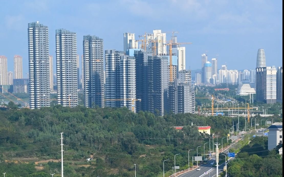 广西学青会青运村延时摄影