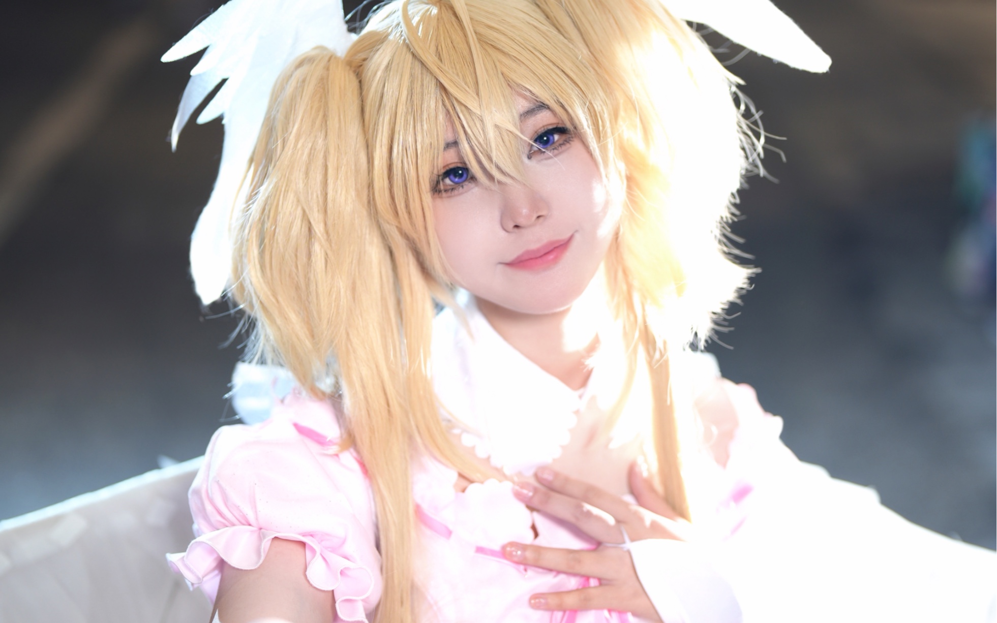 星那歌呗天使变身cos场照