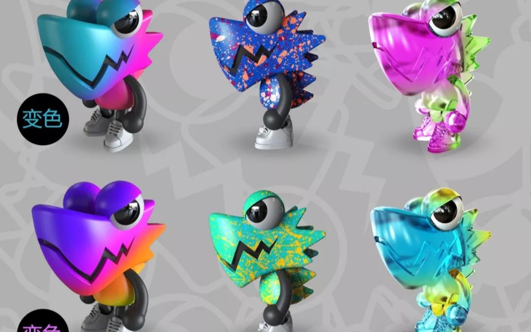 q大王chameleon变色龙盲盒一次拆个够抽到变色款的秘密