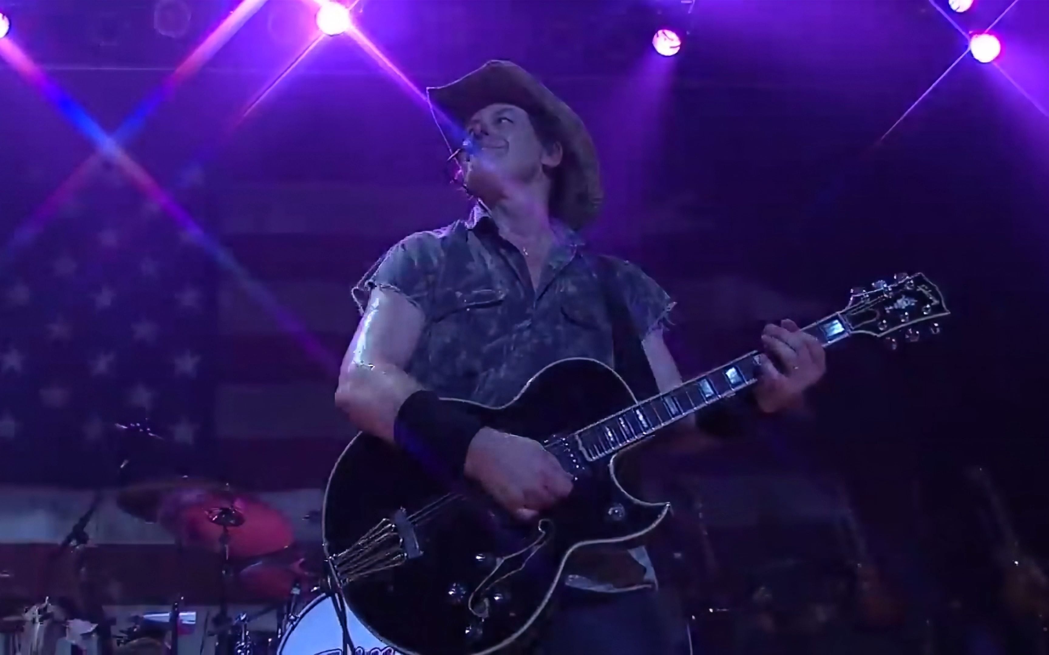 【4k】Ted Nugent – Stranglehold (Live)哔哩哔哩bilibili