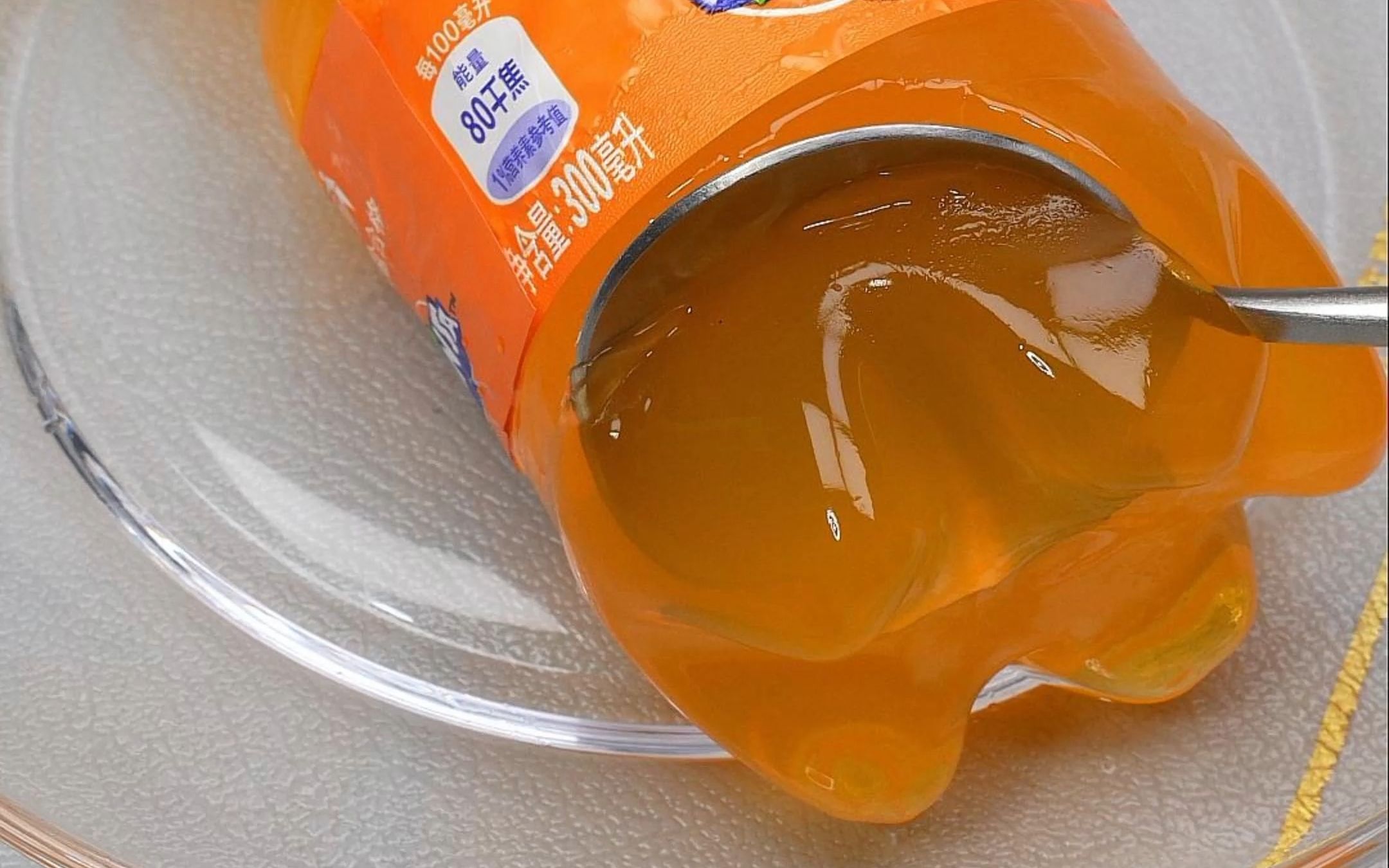 2分钟倒嘴的快乐,自制芬达果冻,q弹嫩滑