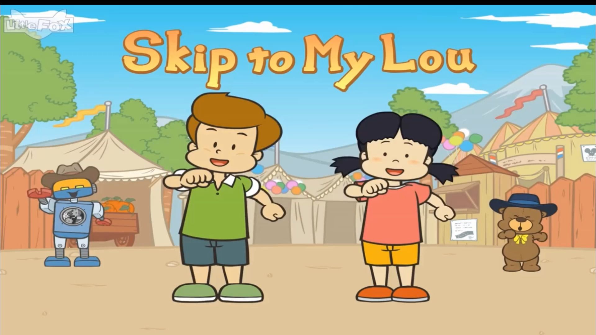 【littlefox儿歌】action songs动作儿歌,最佳英语分级动画1-9级全套