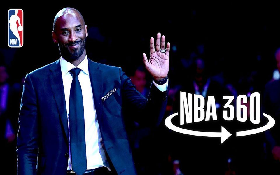 【360Ⱕ…覙】NBA科比布莱恩特球衣退役 4K哔哩哔哩bilibili