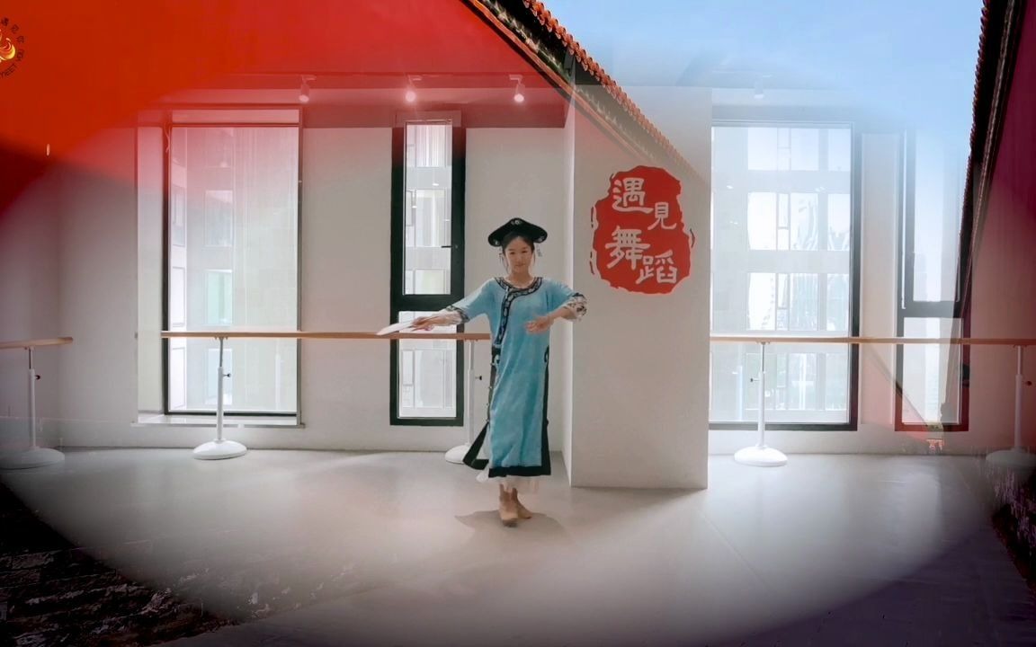 遇见舞蹈汉唐舞《挽扇仕女》——裙纱飘扬,令人赏心悦目_哔哩哔哩