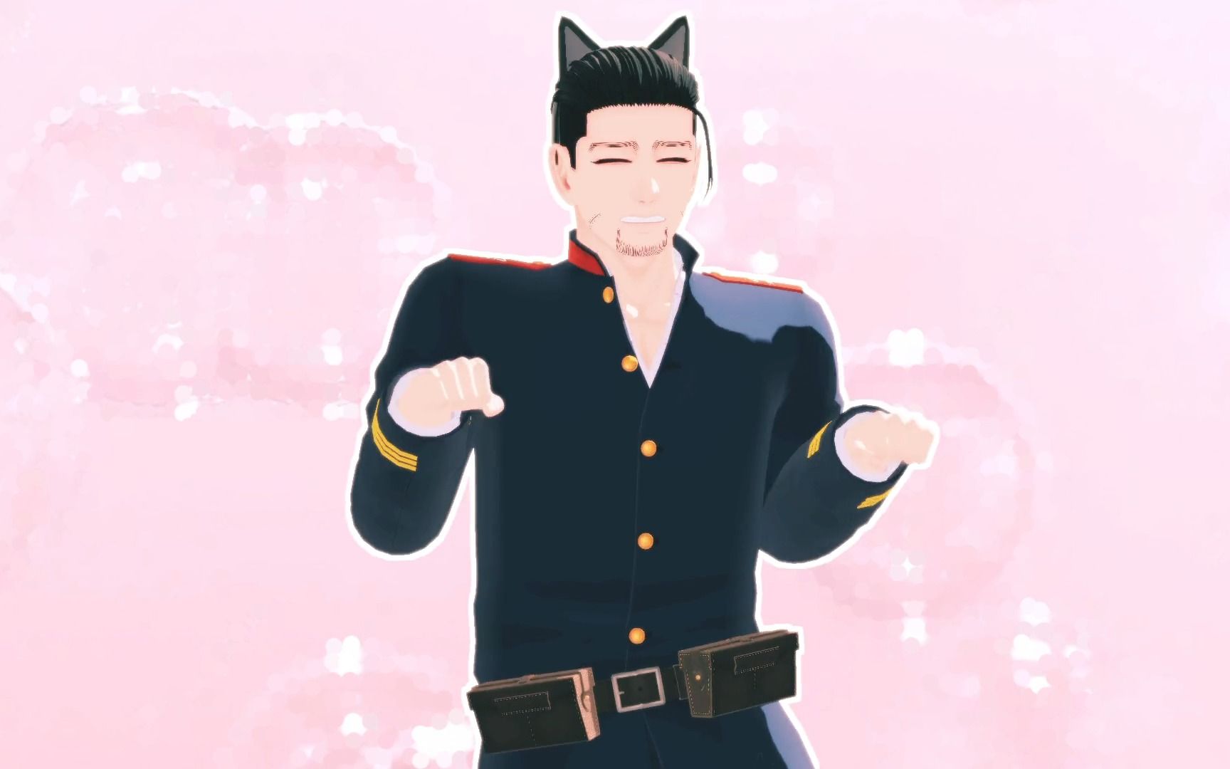 [图]兄长大人，我要看这个！Sad Cat Dance Meme【黄金神威MMD】【MEME】