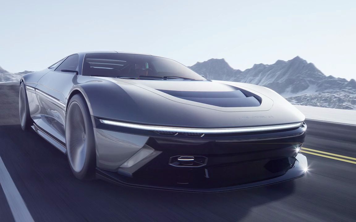 德劳瑞恩delorean新能源汽车使用cgibackgrounds环境贴图作品