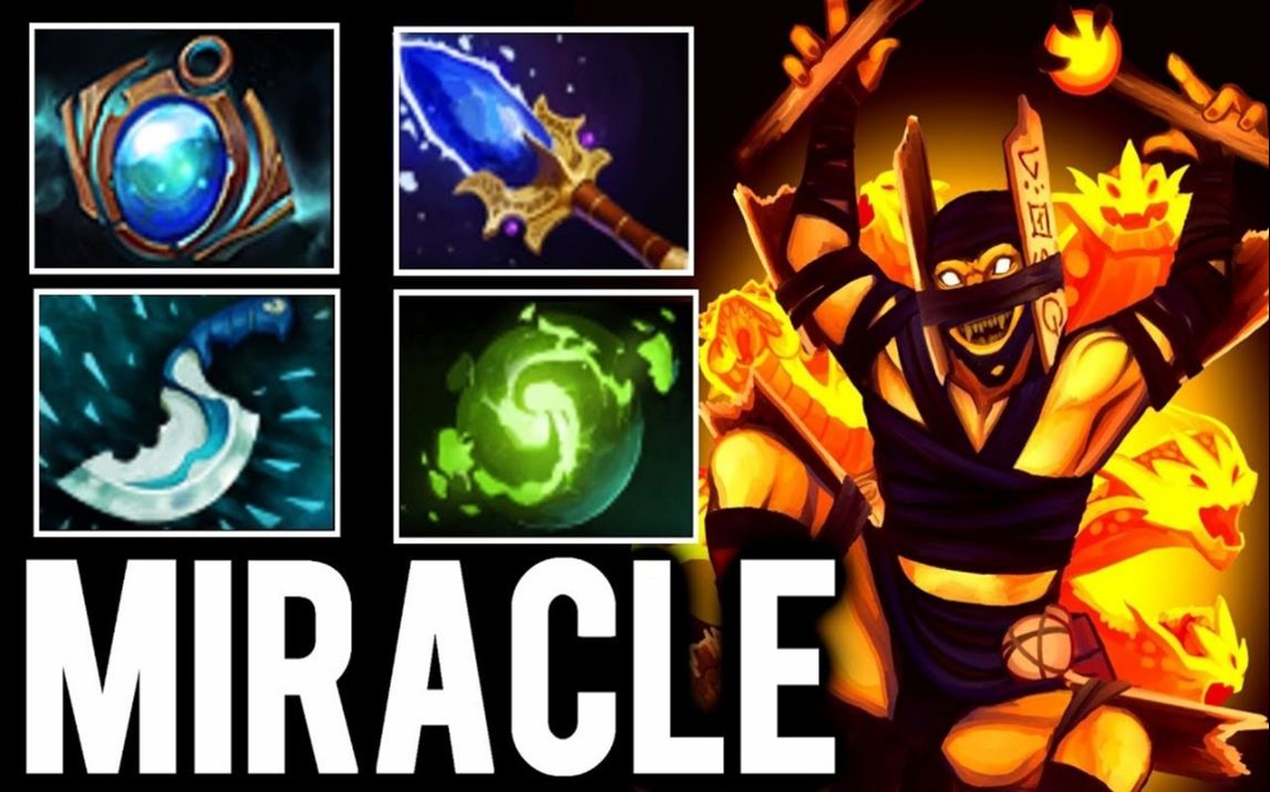 dota2 - miracle 『暗影萨满』辅助小y也能莽起来_哔哩哔哩 (゜-゜)つ