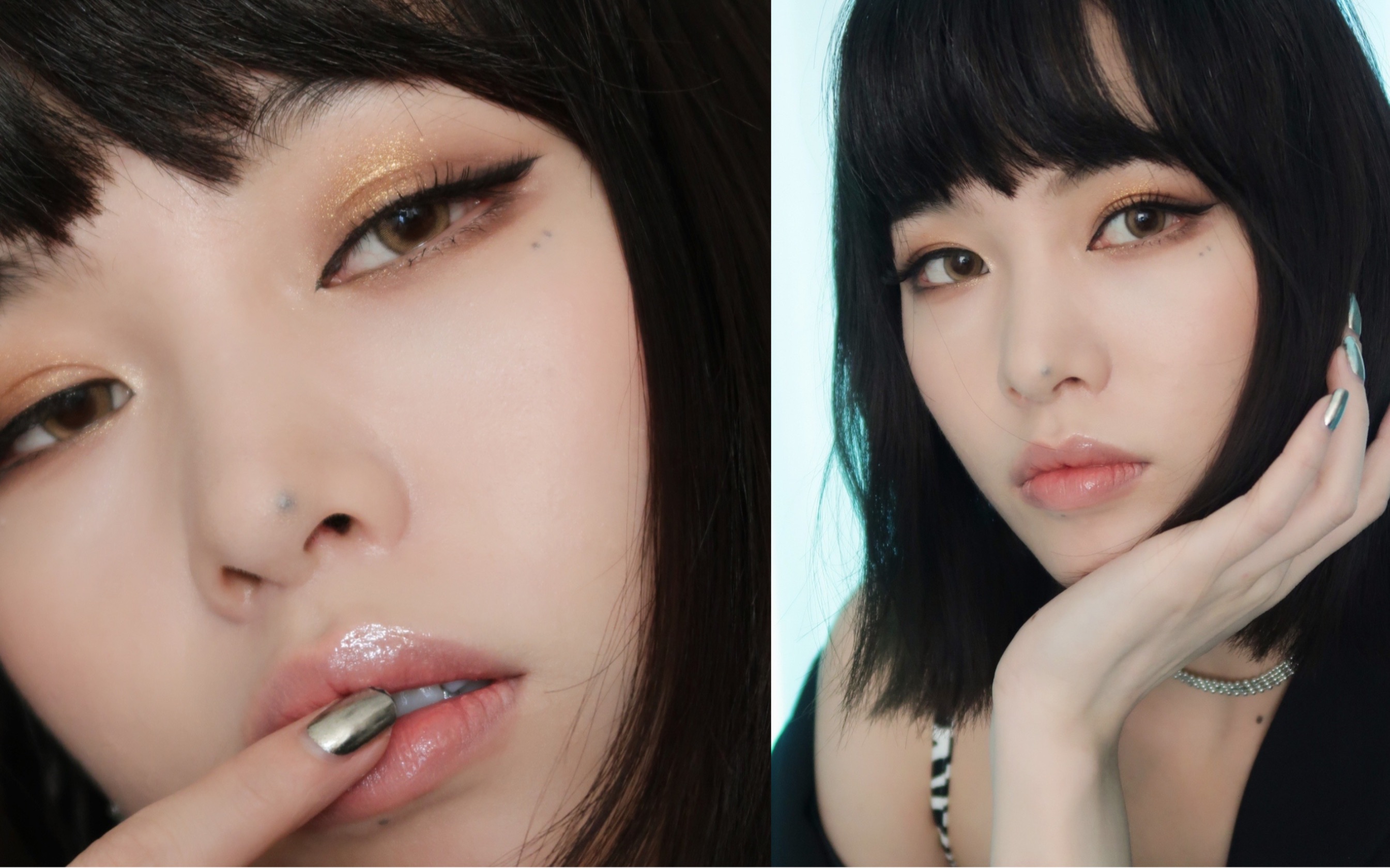 lisa灵感妆容学起来～超详细化法!how you like that单曲循环的一天