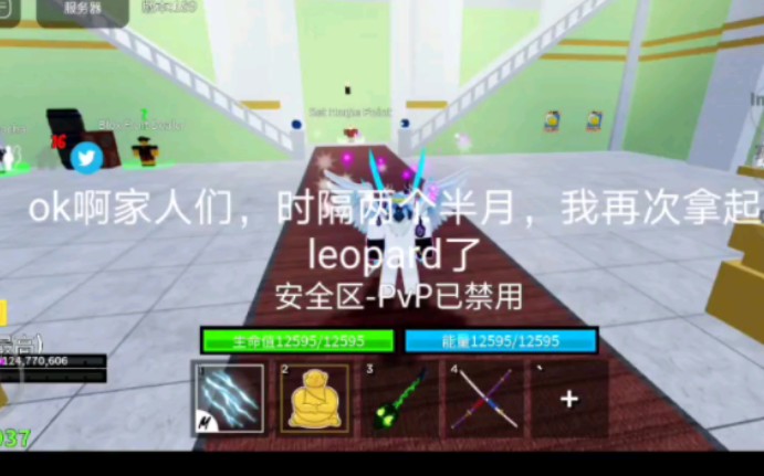 ROBLOX BLOX FRUIT | 再次拿起LEOPOLD第一视角