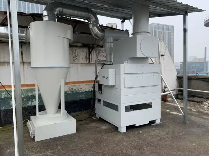 食品投料除尘选用文丘里湿式除尘系统