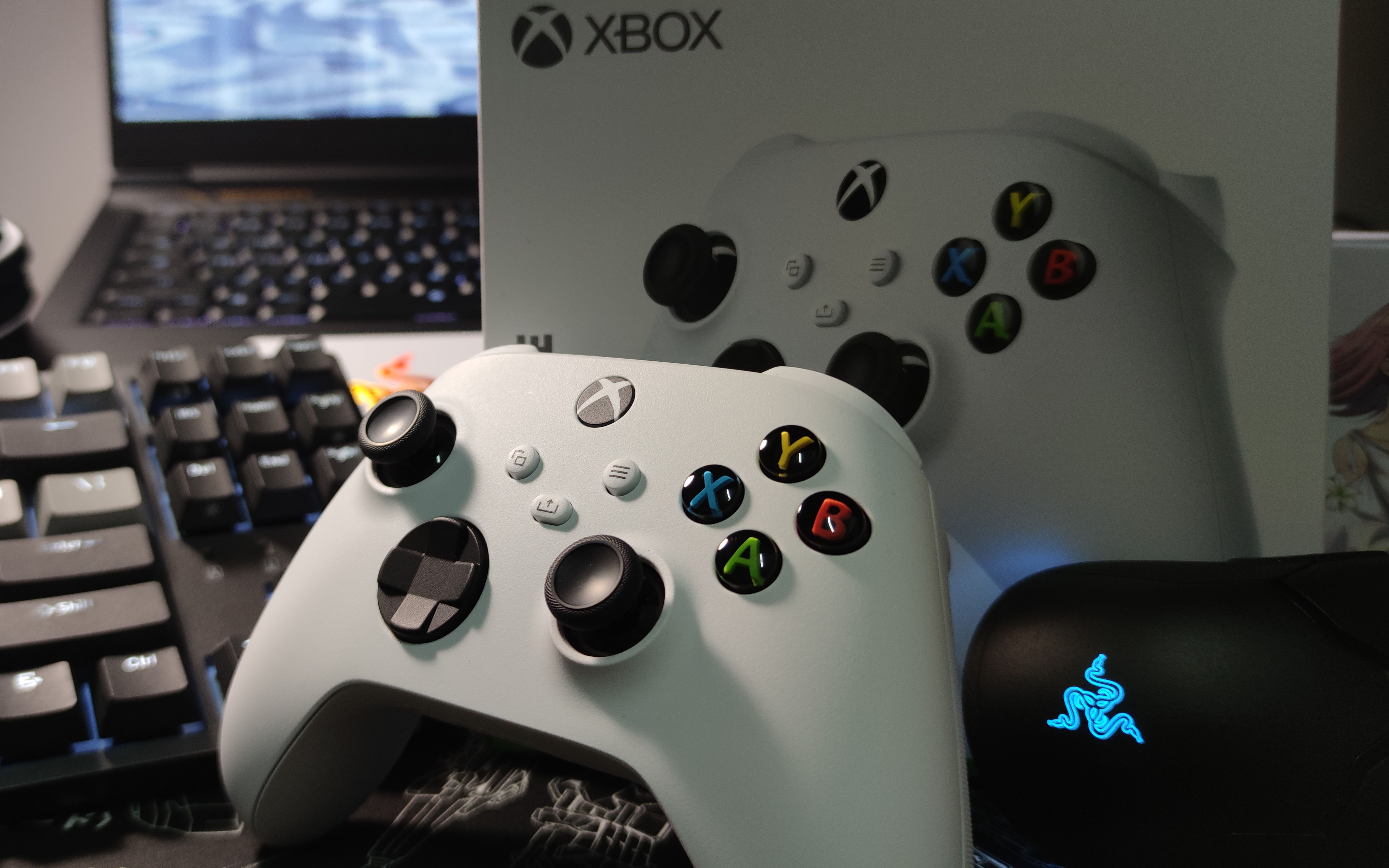 xboxseriesx手柄开箱加试玩_哔哩哔哩_bilibili