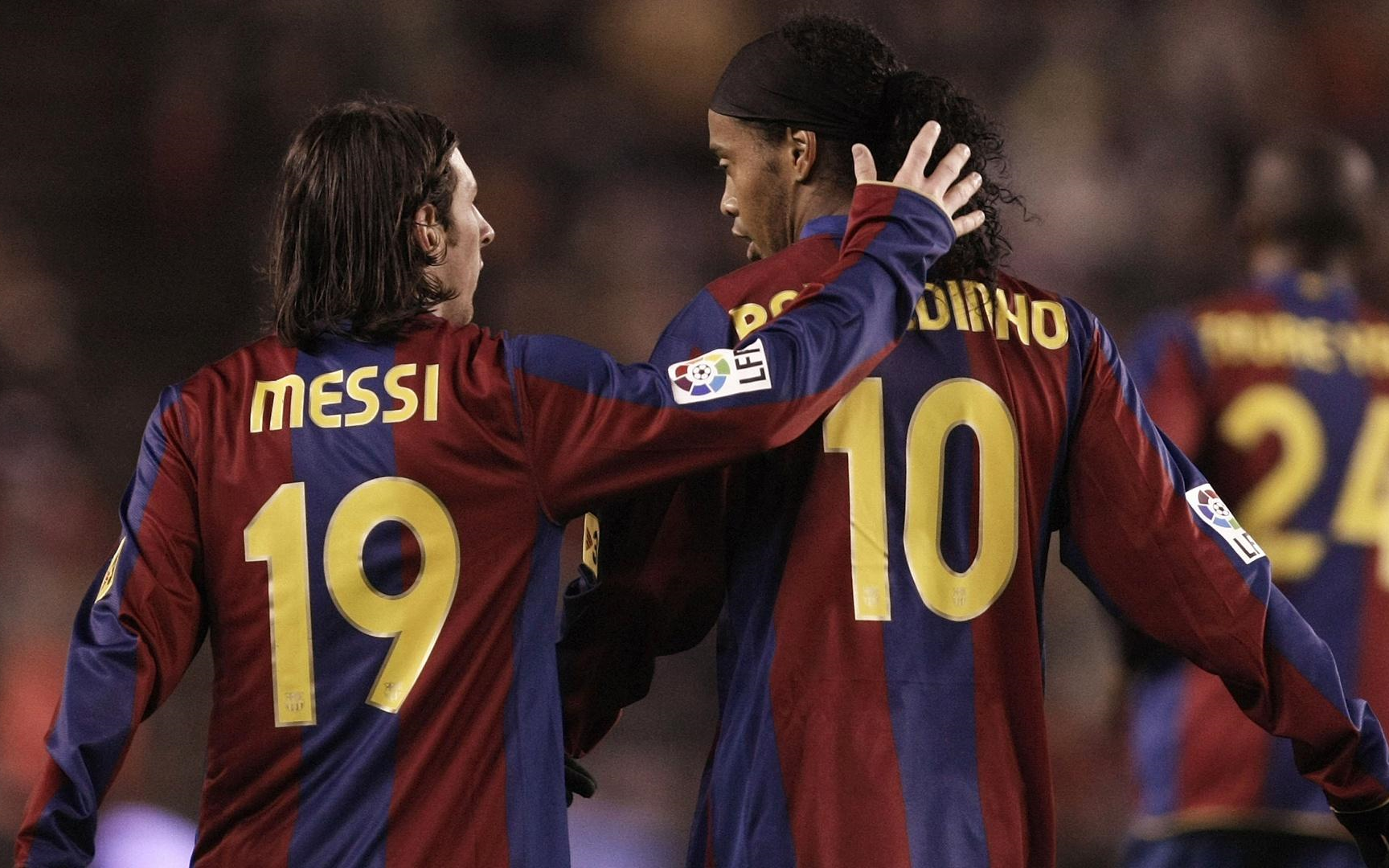 回顾梅西小罗精彩连线:国家德比演世纪配合 二过一打爆马竞防线