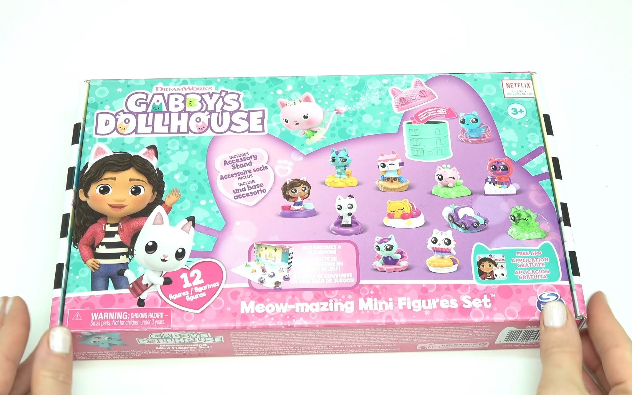 [图]【转载】新款盖比的娃屋迷你公仔套装开箱 Gabby's Dollhouse Toy Mini Figures Set Gabby Girl Pandy Paws