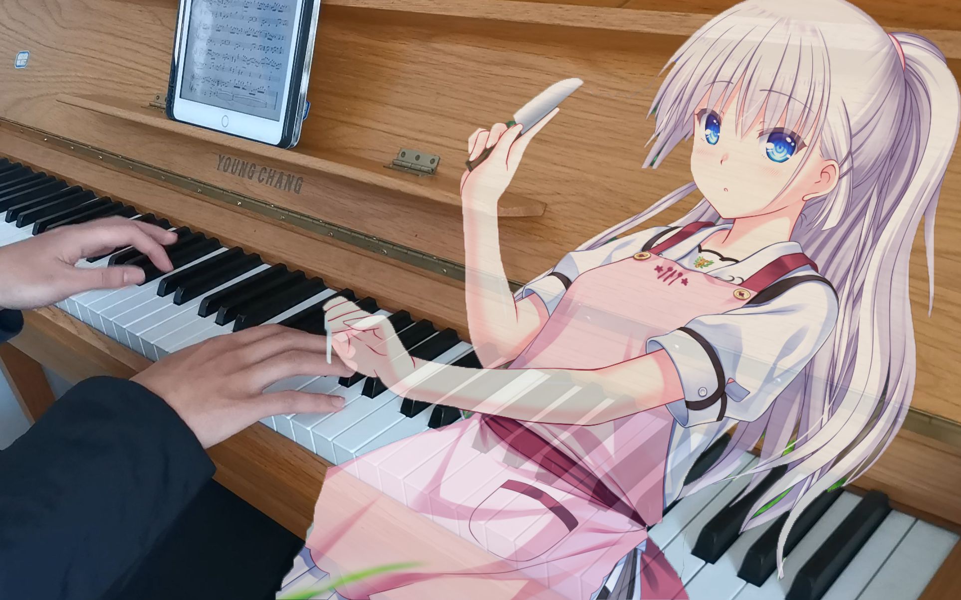 【钢琴/summer pockets】鸣濑白羽个人bgm-white loneliness(alova版)