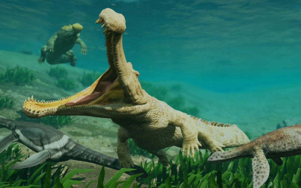 [泰坦之路]全速鳄鱼?速度激情!