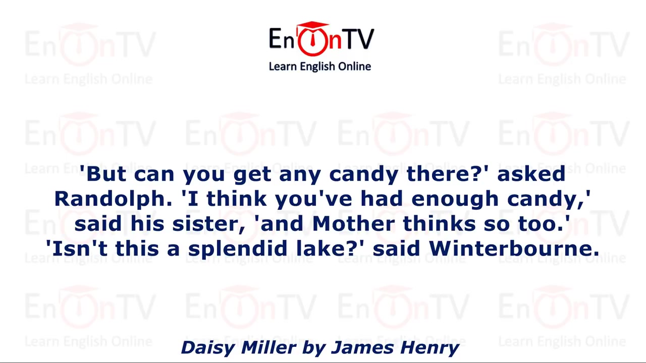 聼故事学英语黛西米勒daisymillerbyjameshenrylearnenglishthrough