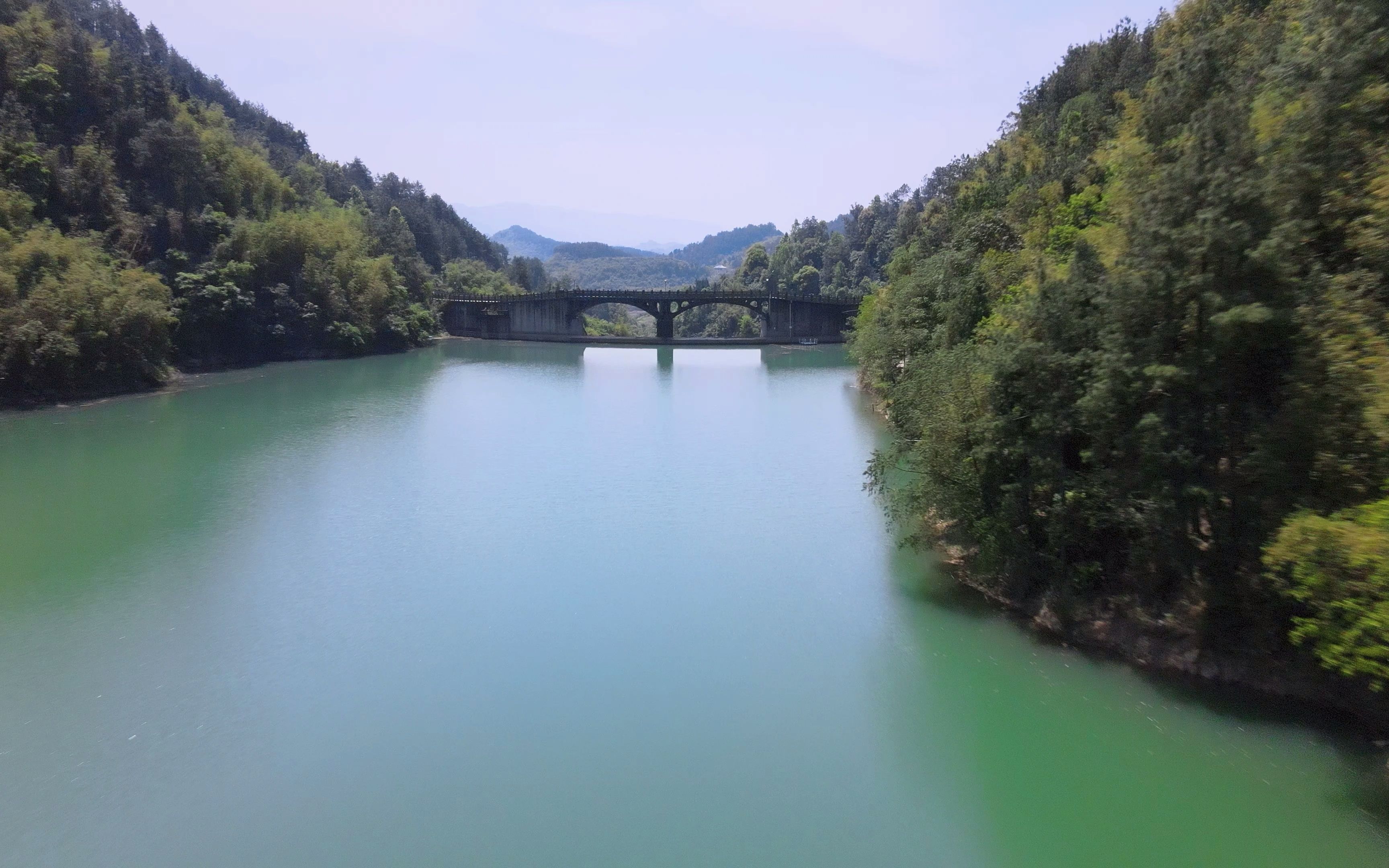 胜天湖,偏岩古镇