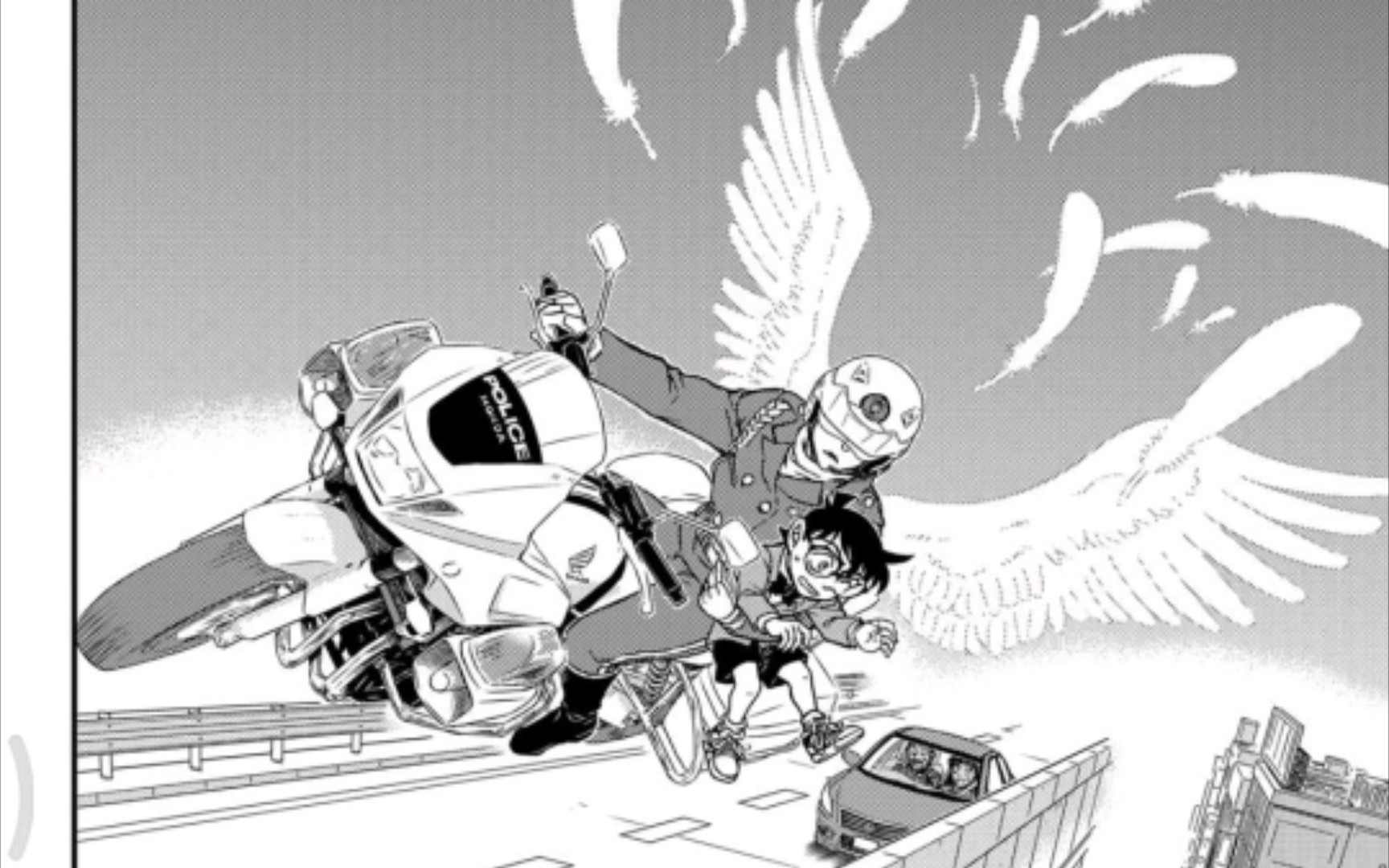 《名侦探柯南》第1073话 风之女神帅气漂亮的大姐姐登场～(~▽~～)