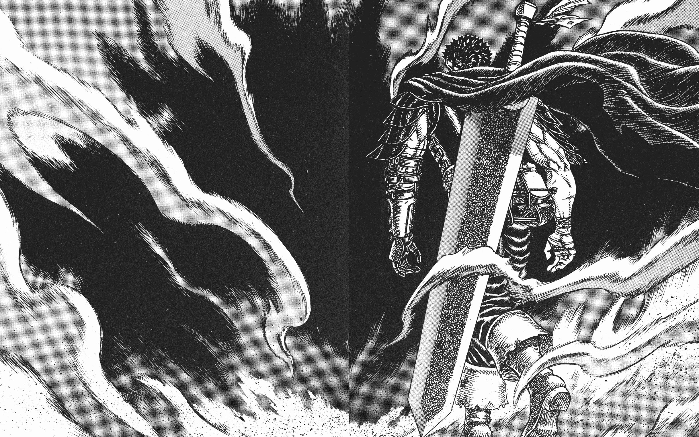 《黑色剑士篇1》若说那把是剑,那便太大了.