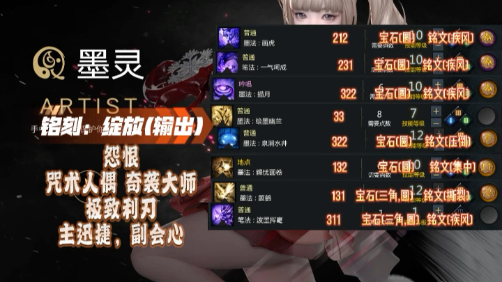 命运方舟,枪术,墨灵,女巫全流派加点攻略(公测版)同步韩服最新技改!