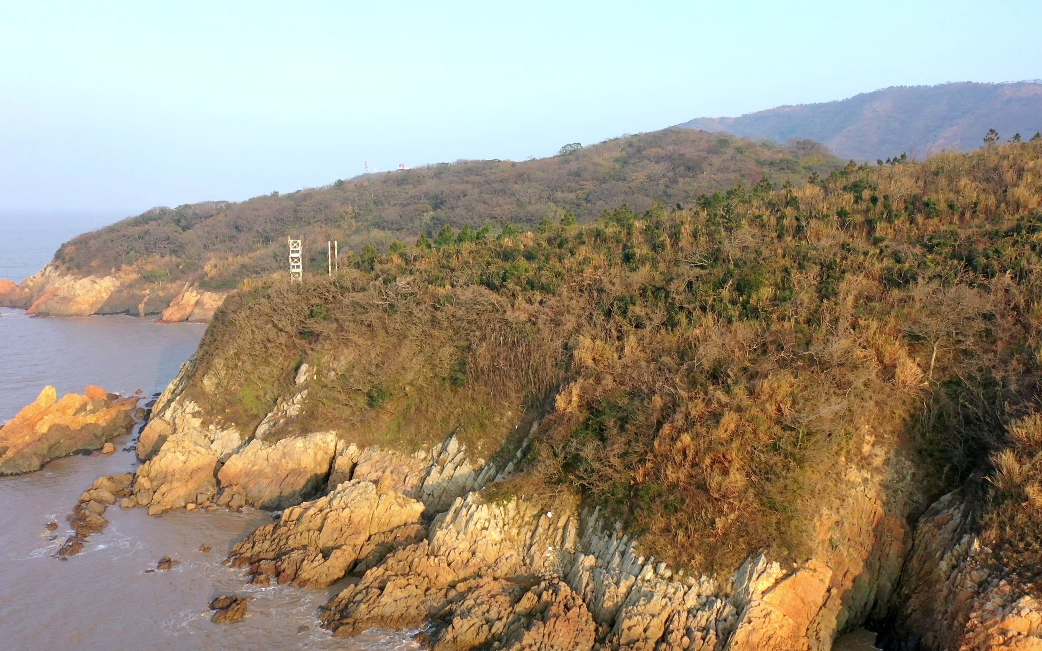 岱山海岬公园 4k航拍