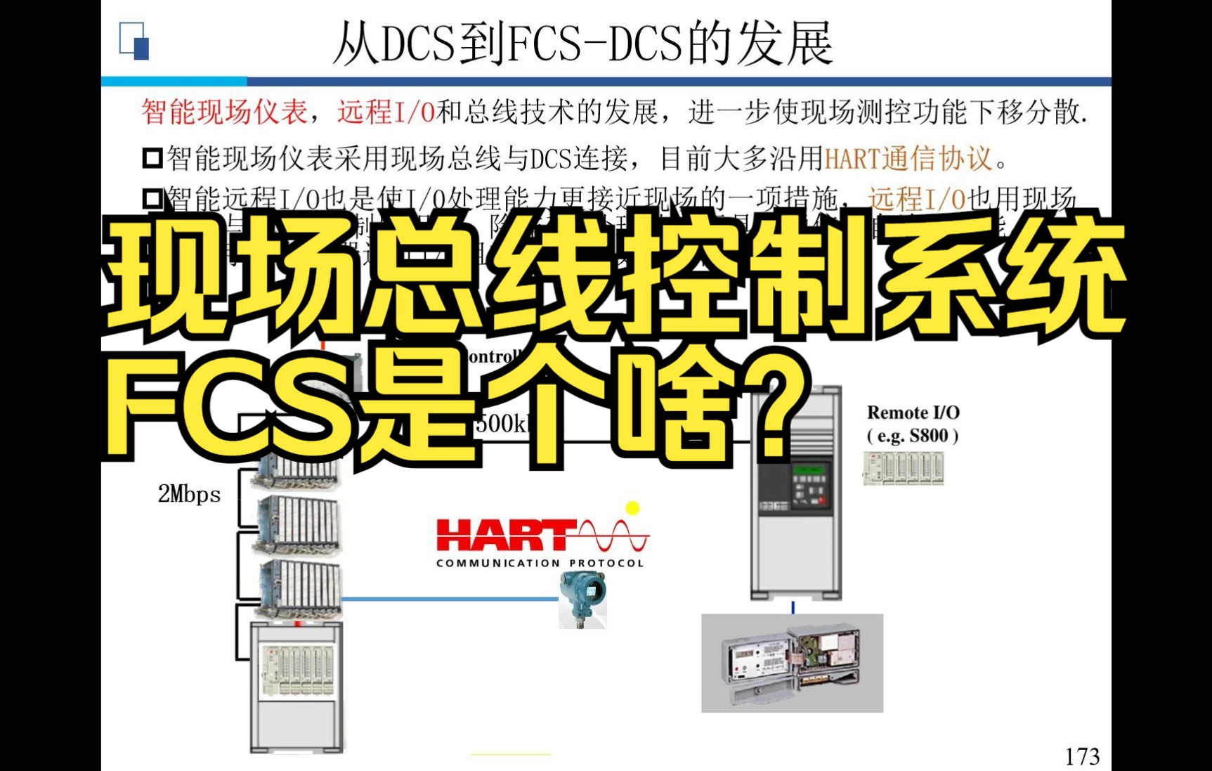 [图]现场总线控制系统FCS FF是个啥