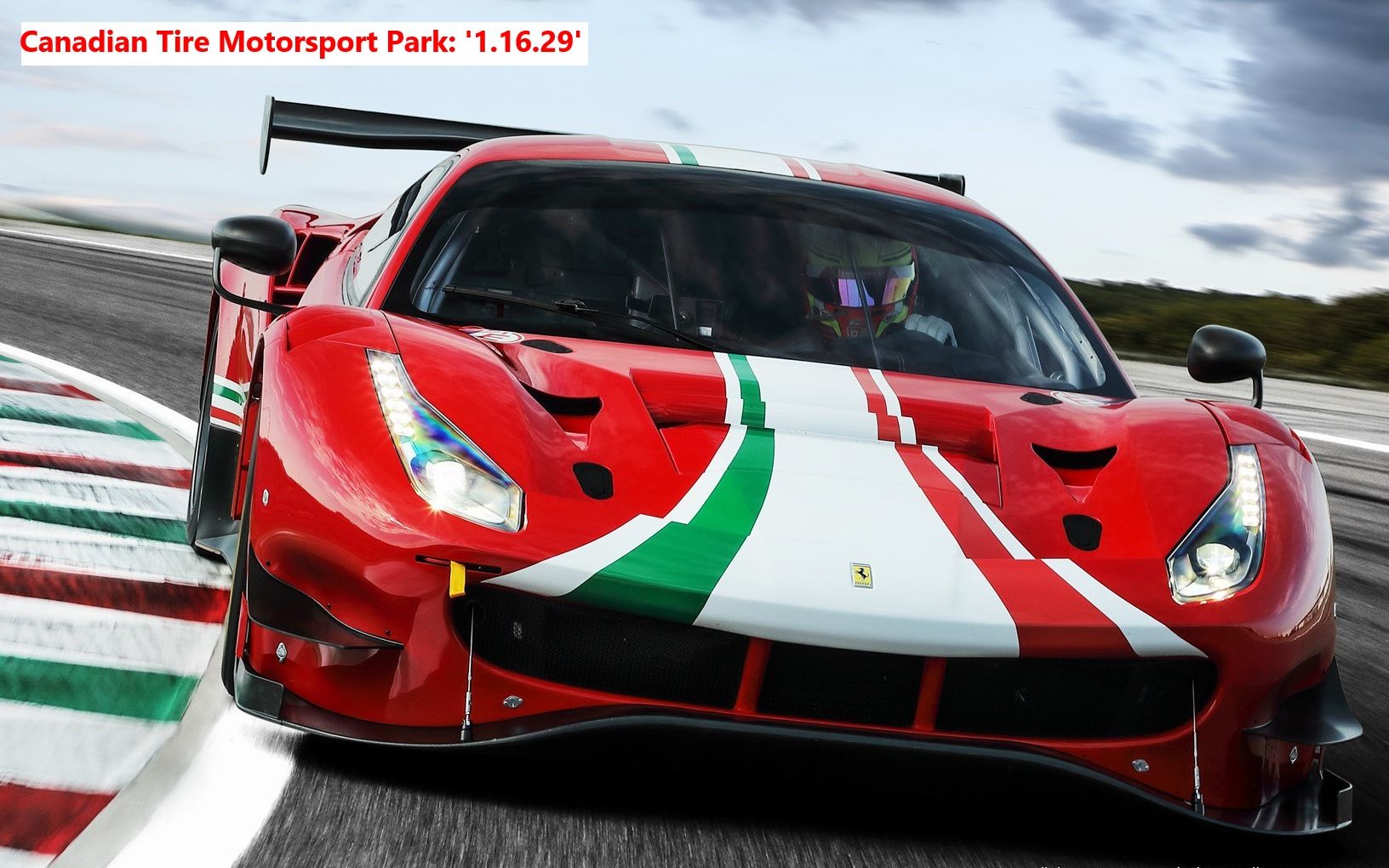 [iracing] 法拉利488gt3 1.16.29 canadiantiremotorsportpark 练习