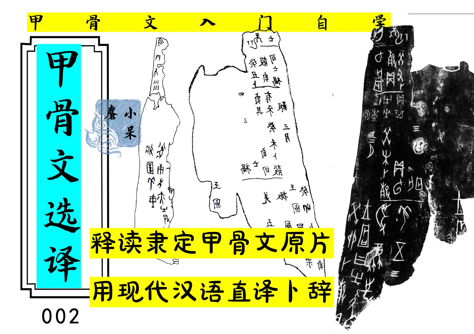 甲骨文选读02ⷥ䩧Ž𐥼‚象,监狱暴动ⷧ”𒩪襍œ辞中最多的一个问题|阅读甲骨文原片,用现代汉语解释甲骨,把甲骨文写成现代汉字字形|殷墟卜辞甲骨文自学...