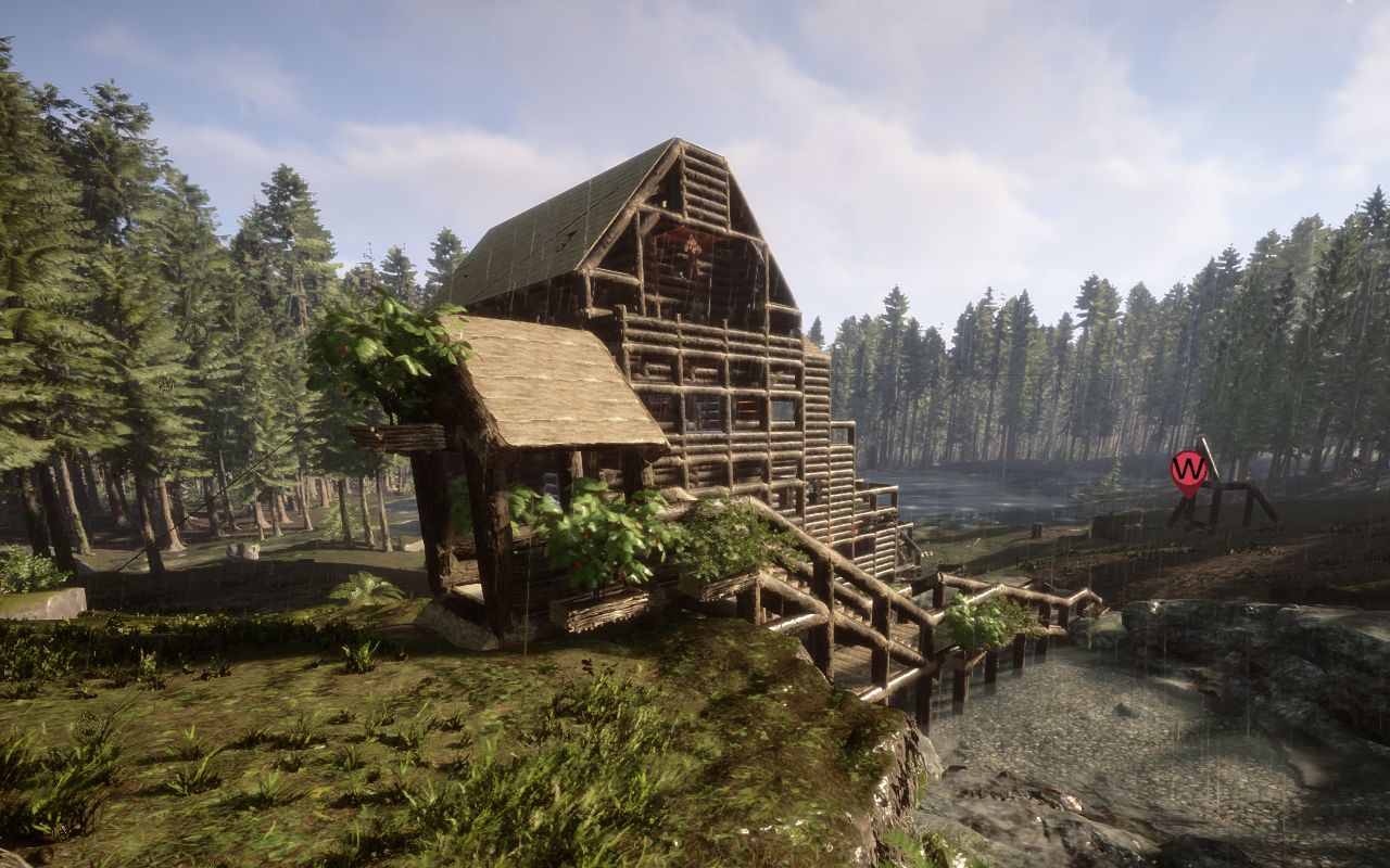 森林之子【sons of the forest】极致精美湖景别墅