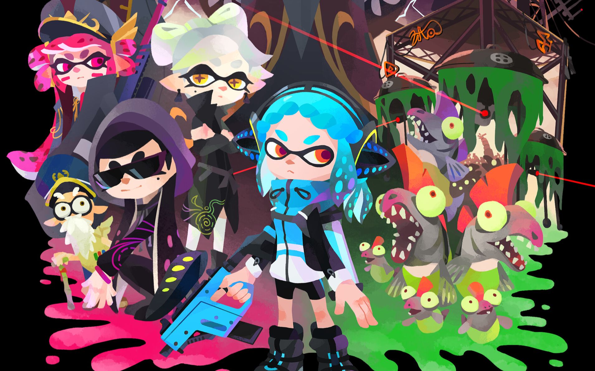 【splatoon3】喷射战士3正式发售日期公布!新武器墨弩秀翻全场