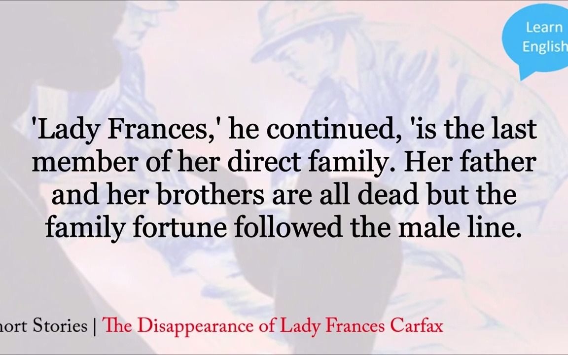 [图]Learn English Through Story -The Disappearance of Lady