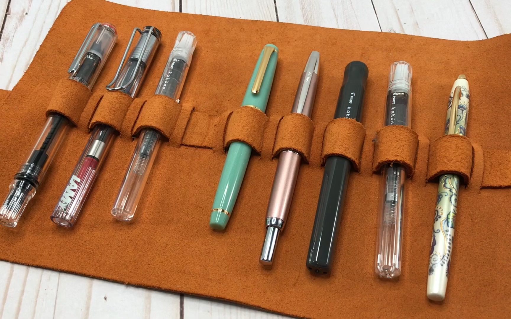 [图]【手帐搬运】钢笔收藏分享 ｜ My Fountain Pen Collection PILOT, SAILOR, TWSBI, LAMY