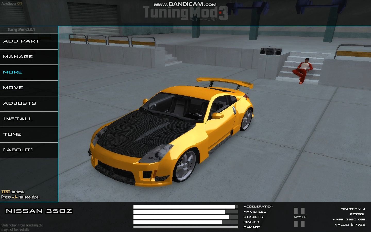 [gtasa] fla加车加持下的tuning mod试玩 #2