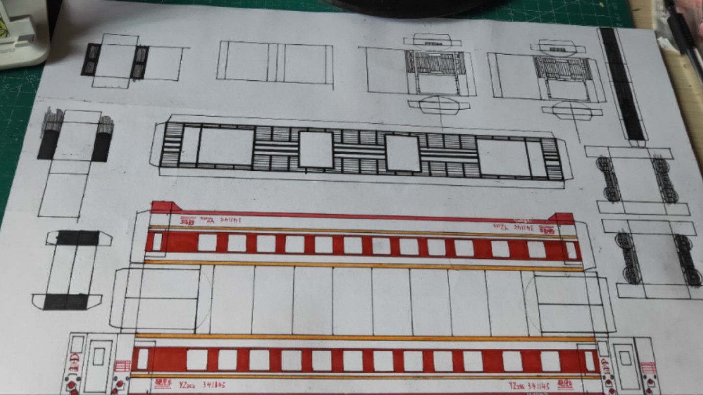 新一代塞拉门25G型客车纸模型*不喜勿喷*哔哩哔哩bilibili